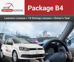 Package B4 (Learners Licence + 10 Driving Lessons + Driver's Test)